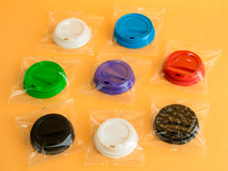 Кришки запаковані Optipak Deckel für Pappbecher in Einzelverpackung D 69–91 mm Großhandel 2