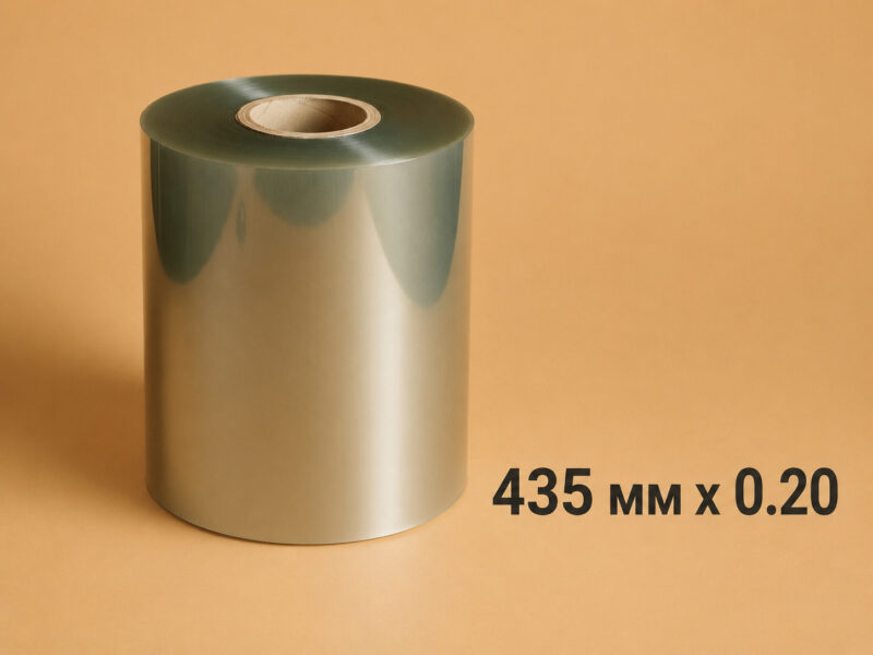 PET-plinka-435-mm-x-020 Плівка ПЕТ 435мм х 0.20 для виробництва стаканів оптом 1